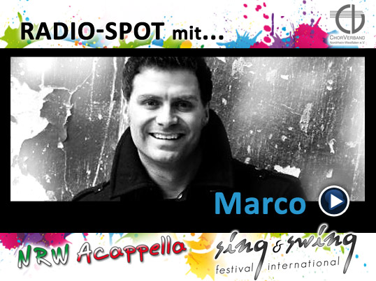Radio-Spots mit Marco